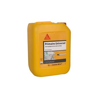 Primaire d'adhérence pour supports difficiles SIKA Level Primaire - Rouge - 5L - 1