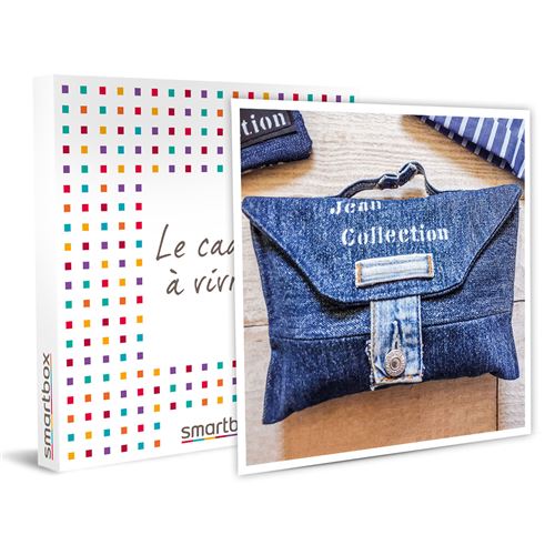 SMARTBOX - Atelier de couture upcycling à domicile avec création d'une pochette design - Coffret Cadeau