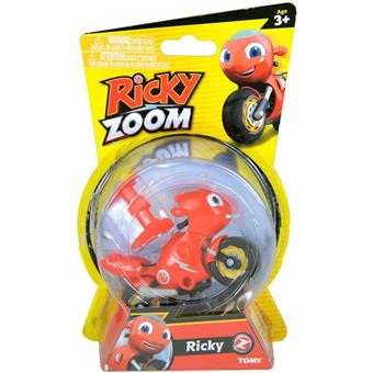 Ricky Zoom - Figurine / Personnage articulée 8cm - Moto Ricky + Accessoire - T20020A1-RICKY - 1