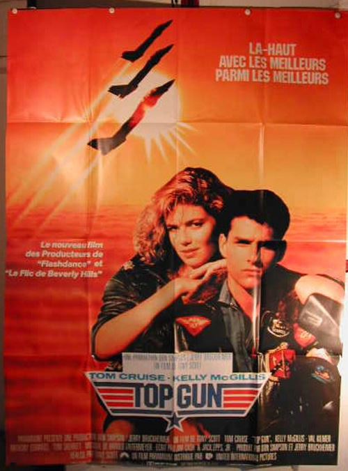 Top Gun - affiche pliée - 118x160 cm - AFFICHE / POSTER