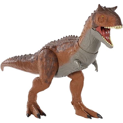 Jurassic World dinosaure en mouvement Carnotaur brun 37 cm