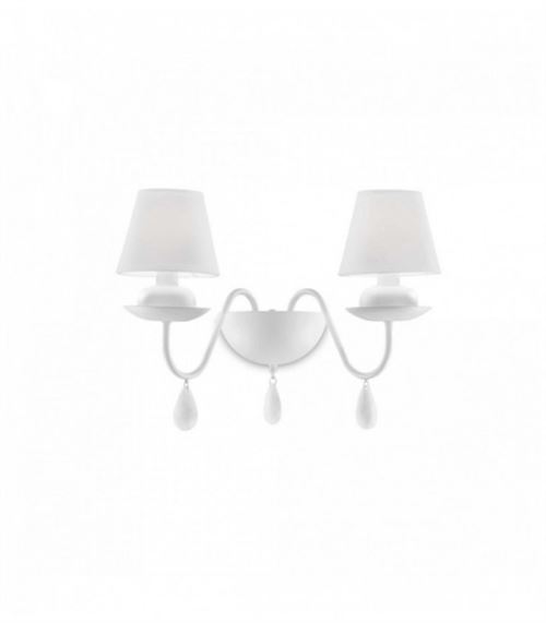 Applique murale Blanche BLANCHE 2 ampoules