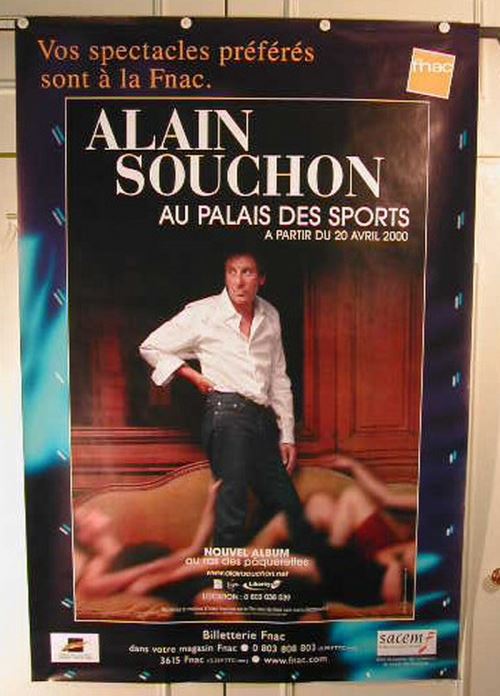 Alain SOUCHON - 80x120 cm - AFFICHE / POSTER État correct - N/A reconditionné disponible sur Fnac