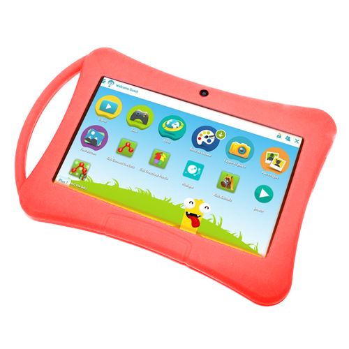 P&P Goods® Tech - Tablette enfant - 7 pouces - Housse de protection incluse  - 8 Go 