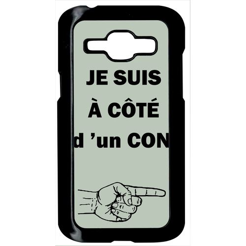 Coque Con Sur Fond Vert Pastel Compatible Samsung Galaxy J1 Transparent