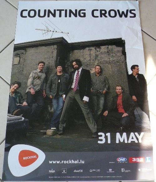 Counting Crows - 60x80 cm - AFFICHE / POSTER