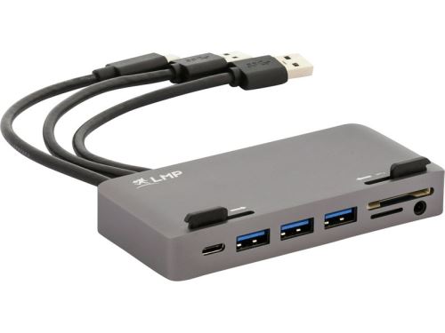 LMP USB-C Attach Dock Pro Gris Sidéral - Dock USB-C 10 ports pour iMac