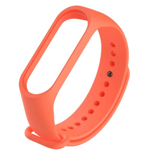 Bracelet en TPU remplacement doux sangle orange pour votre Xiaomi Mi Band 3