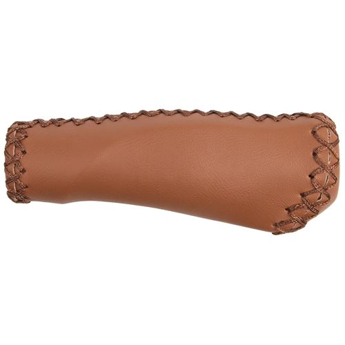 M-Wave Poignées ergonomiques 12,5 cm marron par paire