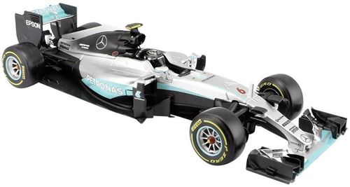 Bburago voiture F1 Mercedes gris 35 cm