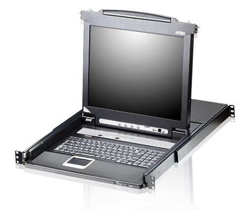 Aten cl5716m-ata-2xk06a1g noir commutateur écran, clavier et souris