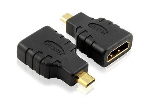 Techly micro d hdmi - hdmi m f micro hdmi d hdmi noir adaptateur et connecteur de câbles (iadap hdmi-md) 305144
