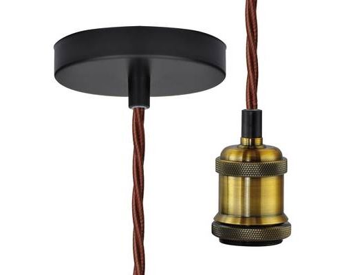 Suspension segula pendelleuchte chicago messing e27 laiton 50567