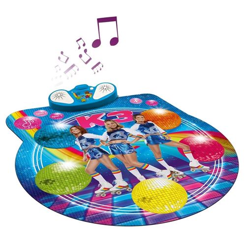 Tapis de danse K3 Roller Disco avec son et lumière