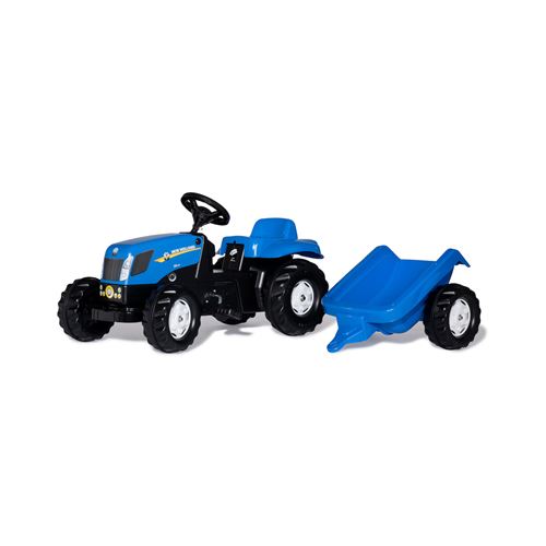 Tracteur a pedales + remorque