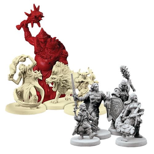 matall fig: Descent V2: voyage dans les ténèbres, boîte de base