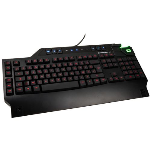 lioncast lioncast lk15 gaming keyboard led french version noir