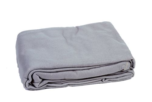 Comptoir du Linge POL26GRP Couverture Polaire 240 x 260 cm -350g/m2- Gris Perle