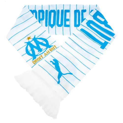 Echarpe Puma Echarpe Puma Om fan scarf white Blanc taille : UNI réf : 19658 Blanc taille : UNI réf : 19658