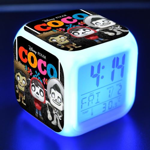 Stack Multicolore Réveil Enfant Led Multifonctionnel Coloré - Coco #32 - Image 1