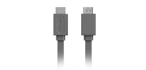 Câble HDMI 1,5 m / 3 m / 5 m Supporte la résolution 4K Ultra Haute qualité 5m (Grey)