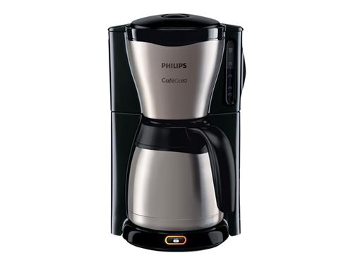 Philips Café Gaia HD7548 - Cafetière - 15 tasses - Métallique/noir