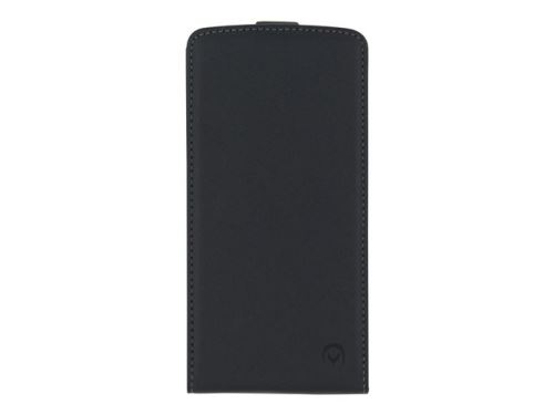 Mobilize Classic Gelly Flip Case - Flip cover voor mobiele telefoon - polyurethaan - zwart - voor Honor 9 Lite