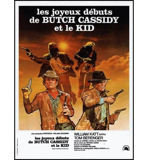 Les Joyeux Débuts de Butch Cassidy et Le Kid AFFICHE CINEMA ORIGINALE