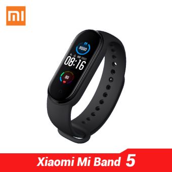 Bracelet intelligent Xiaomi Mi band 5 multilangue support le français Noir  + film protecteur et sangle silicone - Protection d'écran pour smartphone -  Achat \u0026 prix | fnac