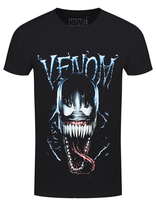 Marvel T-Shirt Dark Venom Homme NoirS