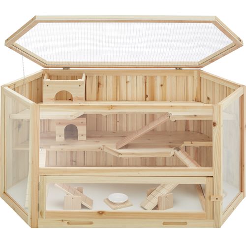 TecTake Cage pour rongeurs 115 x 60 x 58 cm