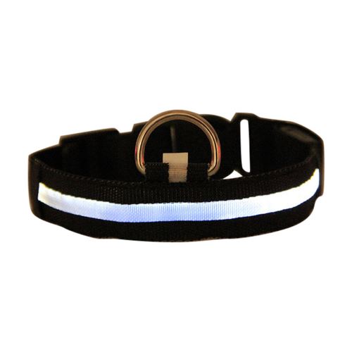 LED collier de chien rechargeable USB Disponible en 8 couleurs rend votre chien visible Pealer2218