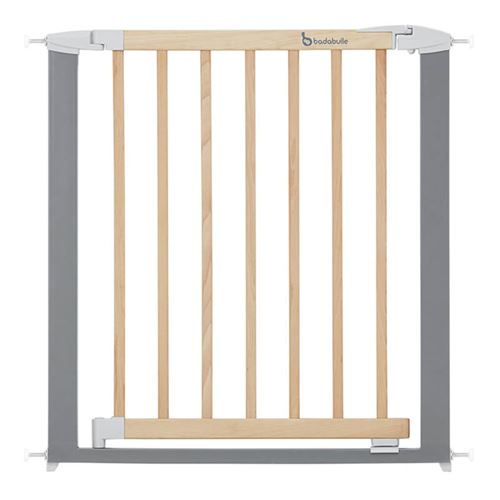 Barrière de sécurité Safe & Lock - Bois/Métal (73-81,5 cm)