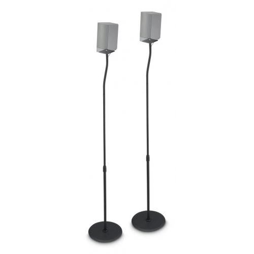 HAMA Hama Supports ajustables en hauteur pour enceintes Noir
