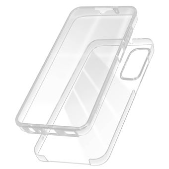 Coque Intégrale pour Samsung Galaxy A15 Arrière Rigide et Avant Souple Avizar Transparent - 1