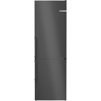 Série 4 Réfrigérateur combiné pose-libre 186 x 60 cm Acier brossé noir anti-traces KGN36VXCT - 1