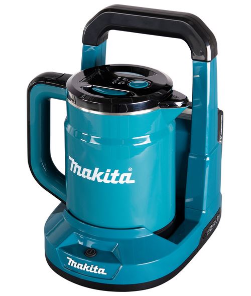 Bouilloire sans fil Makita DKT360Z 0,8 L Noir/Bleu - Image 2