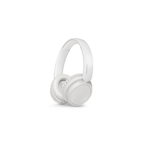 Philips Bügel-Kopfhörer, Bluetooth, Version 5.3, kabellos, Headset-Funktion mit integriertem Mikrofo (TAH5209WT/00)