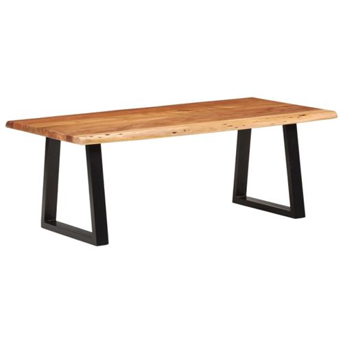 Table basse 110x55x40 cm bois massif d acacia