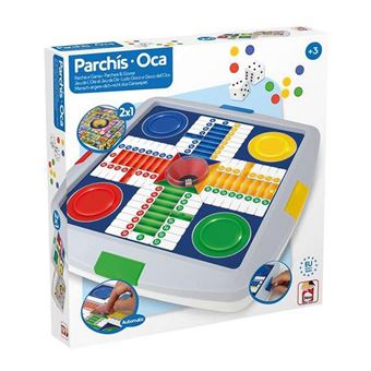 Jeu Petits Chevaux et de l'Oie Automatique Chicos 27 x 27 x 4 cm - 1