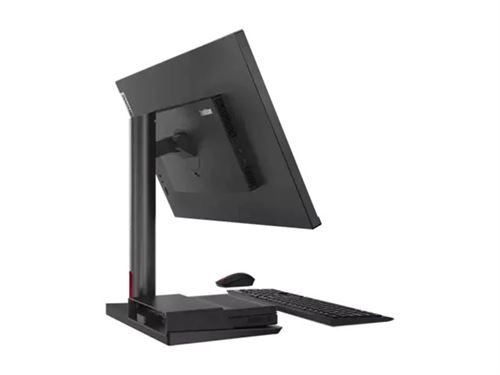  Lenovo ThinkCentre Tiny-in-One Flex 27i - &Eacute;cran LED - 27"" - 1920 x 1080 Full HD (1080p) - IPS - 300 cd/m&sup2; - 1000:1 - 4 ms - HDMI, VGA, DisplayPort - noir corbeau - pour