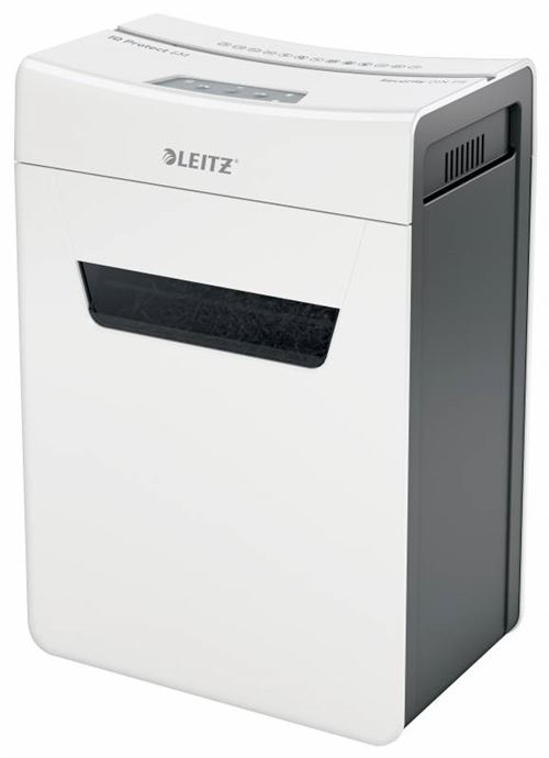 Leitz IQ 6M Protect Premium Destructeur de documents micro-découpage 18 l Nombre de pages (max.): 6 Niveau de sécurité 5 Détruit également les agrafes, les