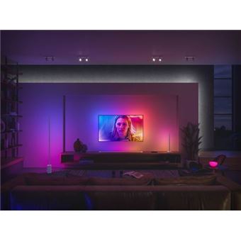Tube lumineux dégradé de grande taille Play Philips Hue Blanc