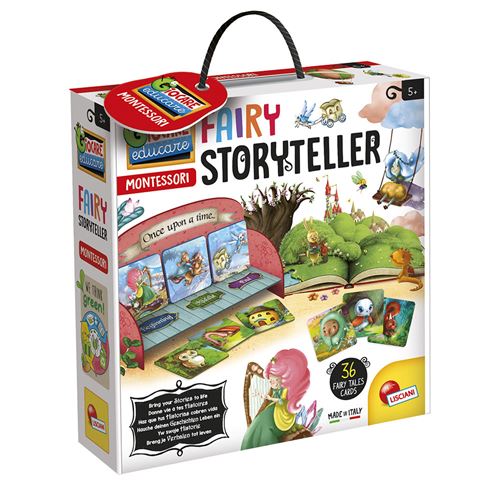LISCIANI GIOCHI Montessori Fairy Stories Inventer Des Fables - Jeu  d'adresse - Achat & prix