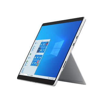 Microsoft Surface Pro 8 - Tablette - Intel Core i5 - 1145G7 / jusqu'à 4.4 GHz - Evo - Win 10 Pro - Carte graphique Intel Iris Xe - 8 Go RAM - 256 Go SSD - 13" écran tactile 2880 x 1920 @ 120 Hz - Wi-Fi 6 - 4G LTE-A - platine - commercial