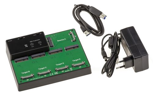 Duplicateur de disque dur Kalea-informatique USB 3.0 5 baies mSATA - Image 4