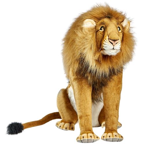 Peluche géante lion  Nature & Découvertes