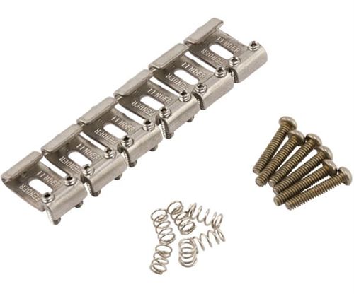 Fender Roadworn Strat Bridge Section Kit (lot de 6)