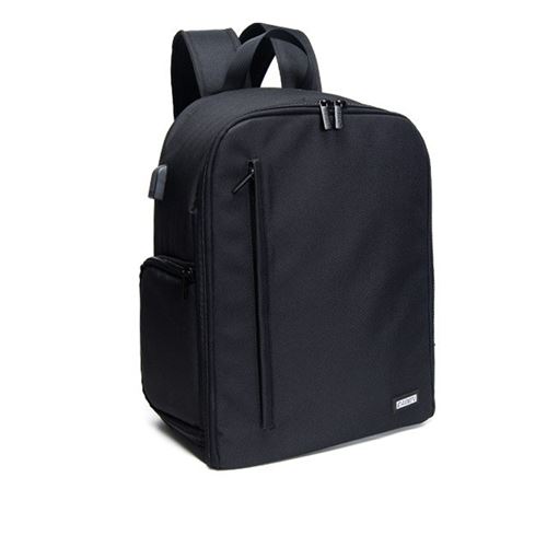 Sac à dos pour appareil photo Cwatcun - Sac à dos imperméable pour appareil photo numérique reflex (SLR), grand modèle, modèle CN + D6, couleur noire, 32×17×41 cm