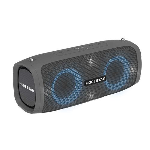 Enceinte sans fil HOPESTAR A6party portable outdoor gris